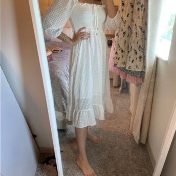 Square neck dress - Picture 6 of 10